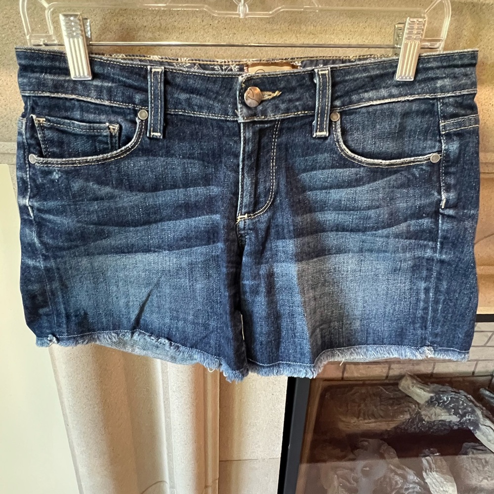 Paige Denim Blue Jimmy Jimmy Women’s Shorts, Size 25